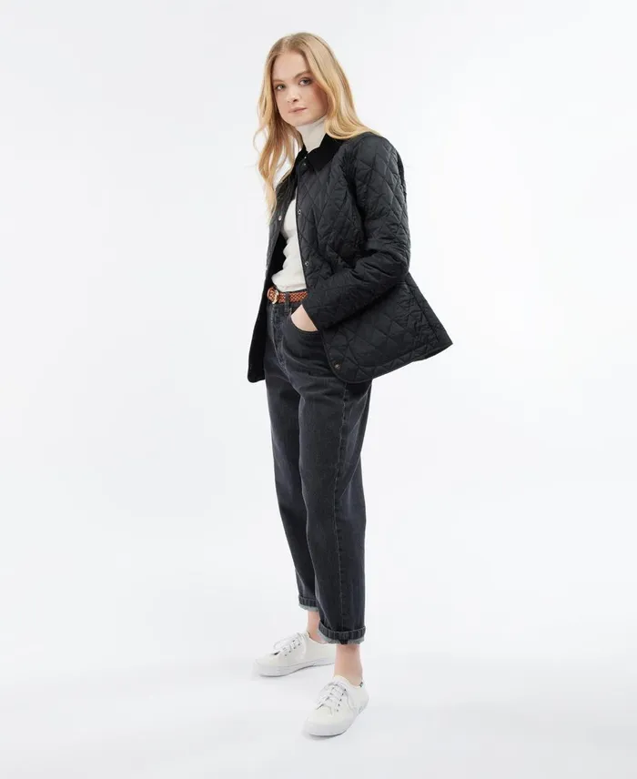 Women Quilted Jackets Barbour Annandale Quilted Jacket Black Women Quilted Jackets Barbour Annandale Quilted Jacket Black