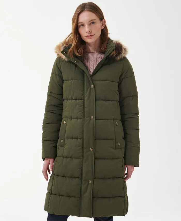 Women Quilted Jackets Barbour Grayling Quilted Jacket Olive