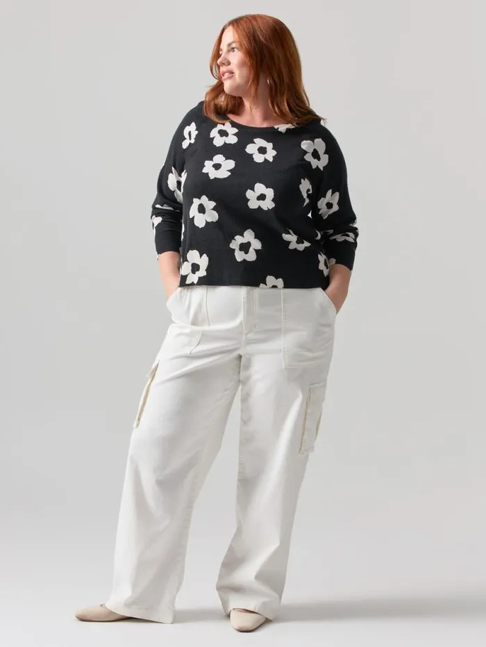 Women Reissue Cargo Standard Rise Pant Powdered Sugar Inclusive Collection Sanctuary Clothing Inclusive
