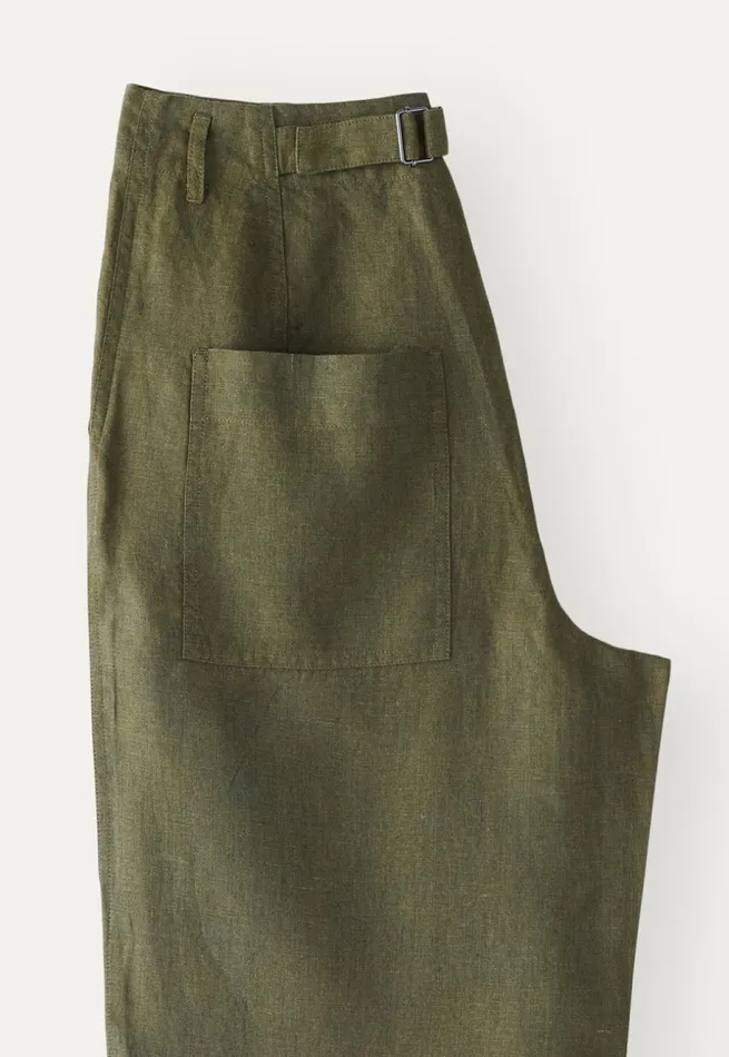 Women Relaxed Straightleg Trousers Poetry Fashion Trousers and Shorts