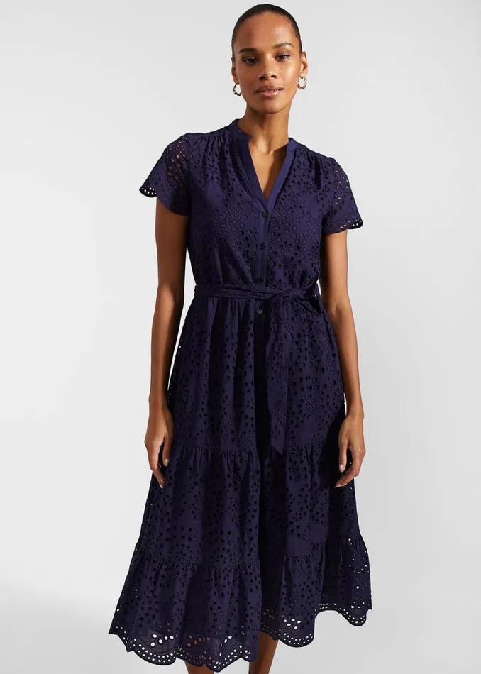 Women Rhianne Dress True Navy Hobbs Dresses and Jumpsuits