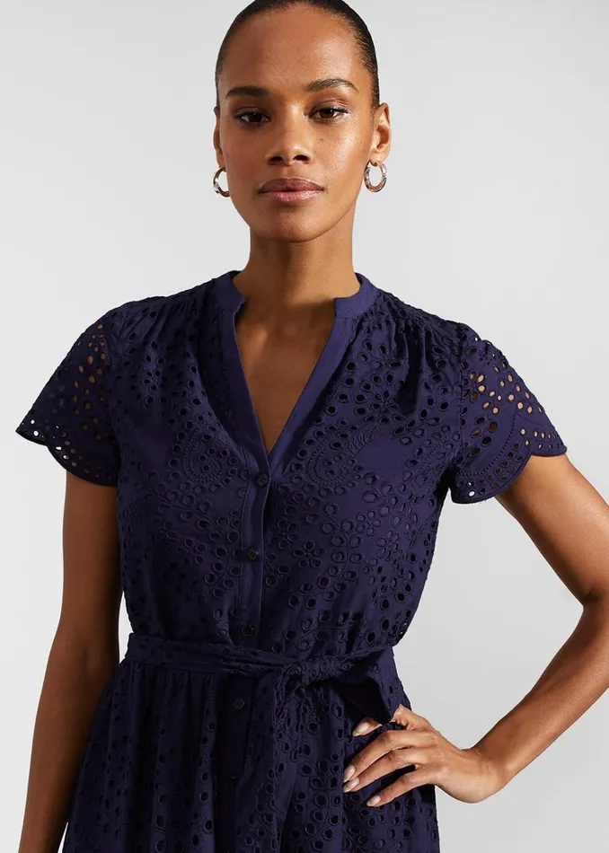 Women Rhianne Dress True Navy Hobbs Dresses and Jumpsuits