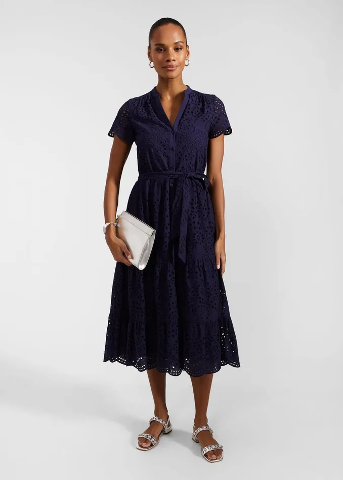 Women Rhianne Dress True Navy Hobbs Dresses and Jumpsuits