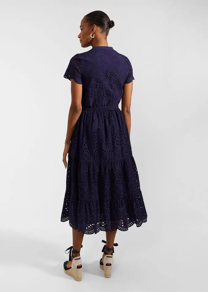 Women Rhianne Dress True Navy Hobbs Dresses and Jumpsuits