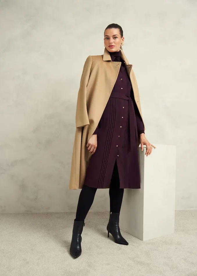 Women Robyn Shirt Dress Malbec Purple Hobbs Dresses and Jumpsuits