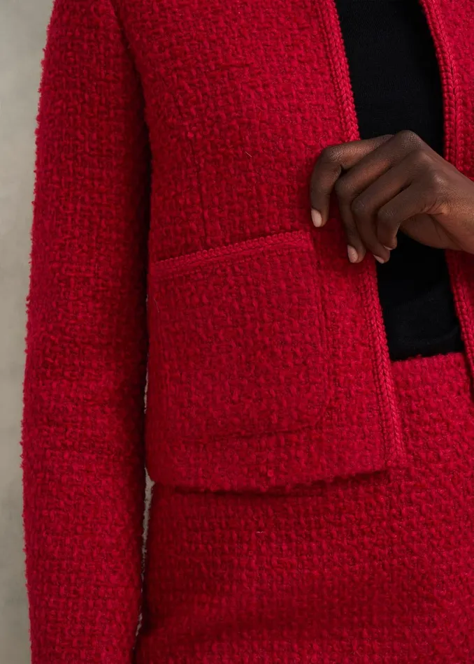 Women Rosa Jacket With Wool Rowan Red Hobbs Suits and CoOrds