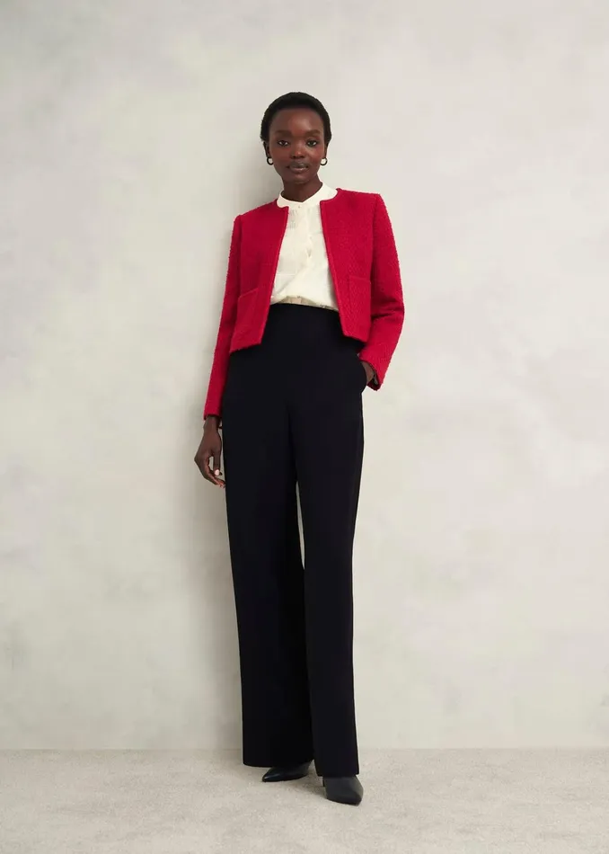 Women Rosa Jacket With Wool Rowan Red Hobbs Suits and CoOrds