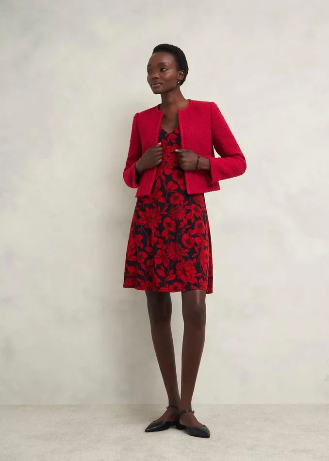 Women Rosa Jacket With Wool Rowan Red Hobbs Suits and CoOrds