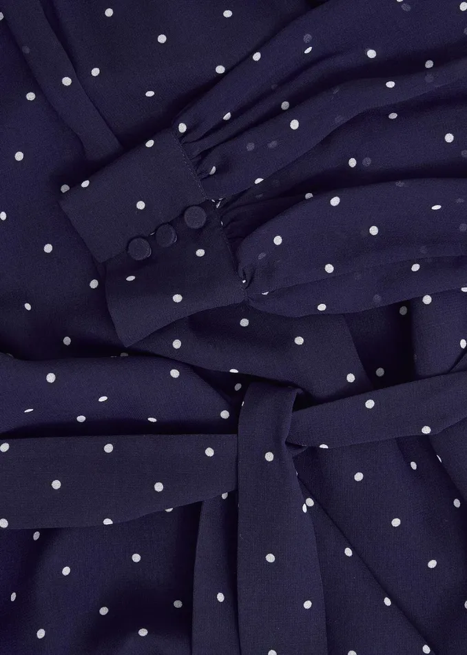 Women Rosie Dress Navy Ivory Hobbs Dresses and Jumpsuits
