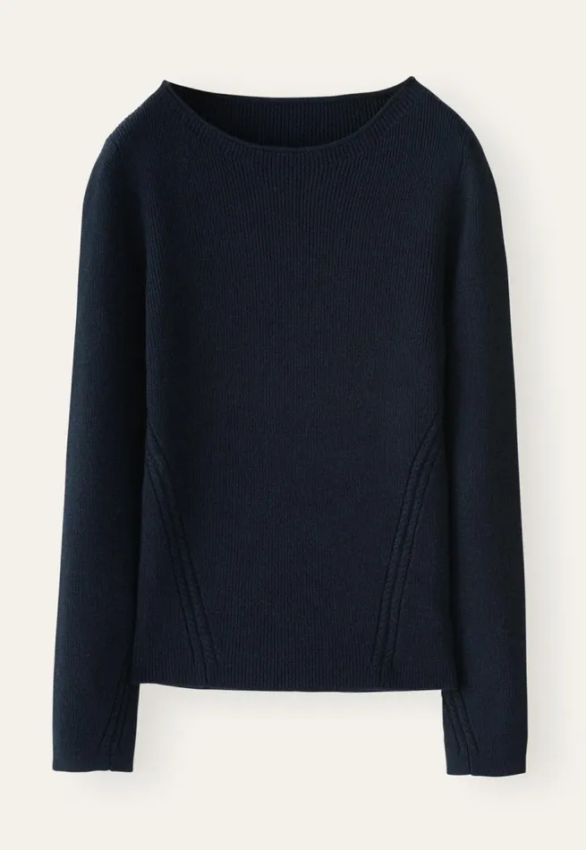 Women Roundneck Sweater Midnight Poetry Fashion Sweaters