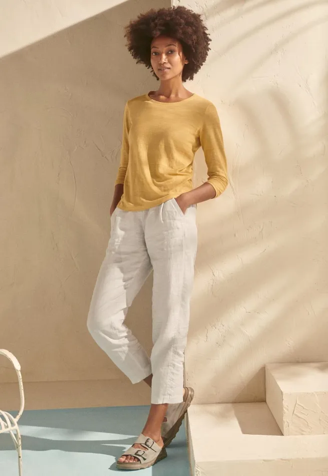 Women Roundneck Top Gold Poetry Fashion TShirt and Tops