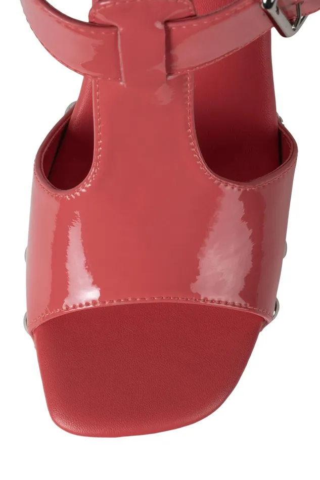 Women Sandal Jeffrey Campbell GALLERIA Black Patent