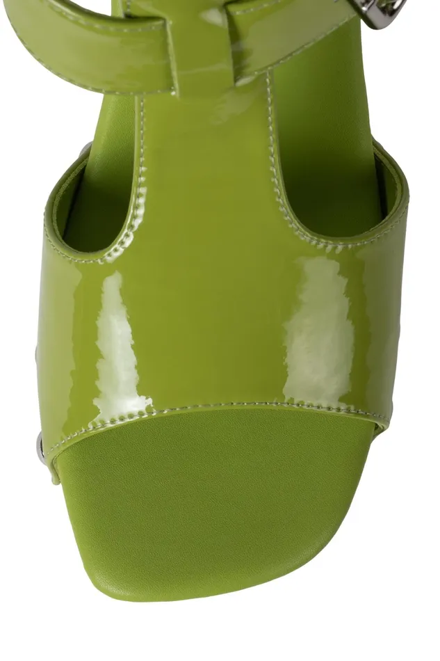 Women Sandal Jeffrey Campbell GALLERIA Black Patent