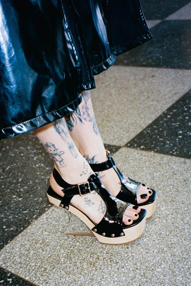 Women Sandal Jeffrey Campbell GALLERIA Black Patent