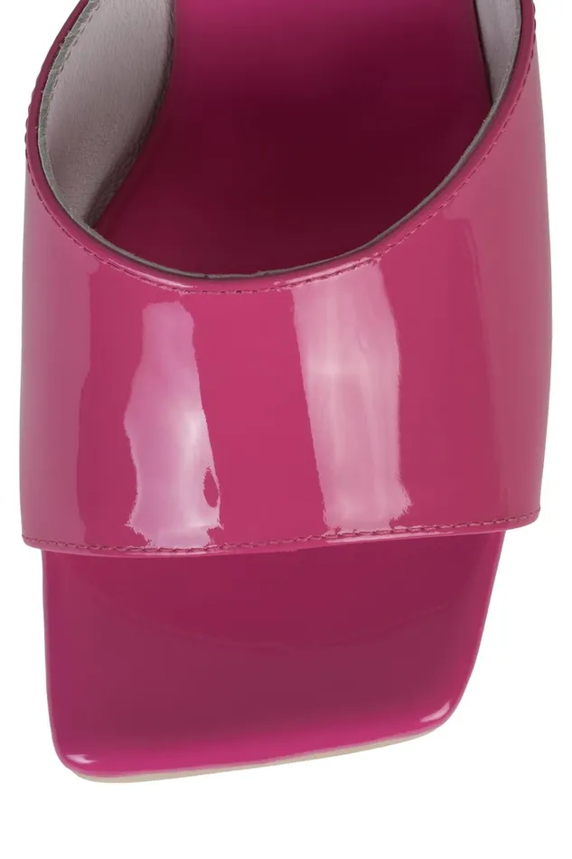 Women Sandal Jeffrey Campbell SIMONA Fuchsia Patent