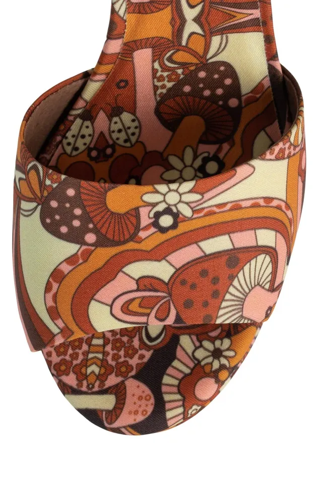 Women Sandal Jeffrey Campbell SUMMERS3 Multi Mushroom
