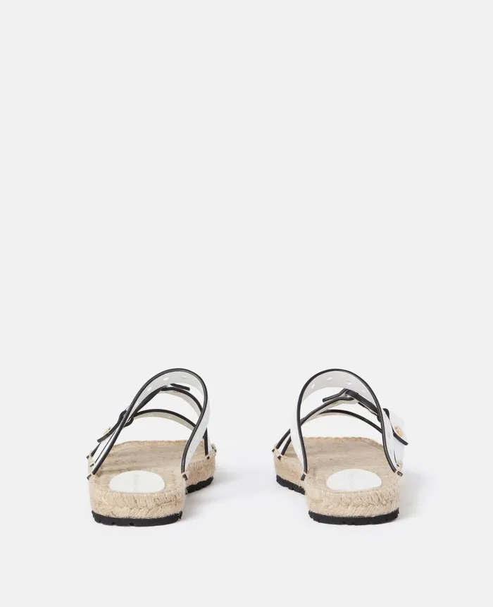 Women Sandals Stella McCartney Gaia SWave Sandals White