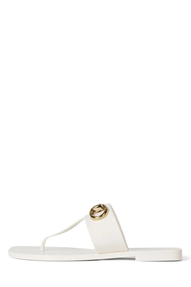 Women Sandals Under 100 Jeffrey Campbell ALILBIT Cream Shiny