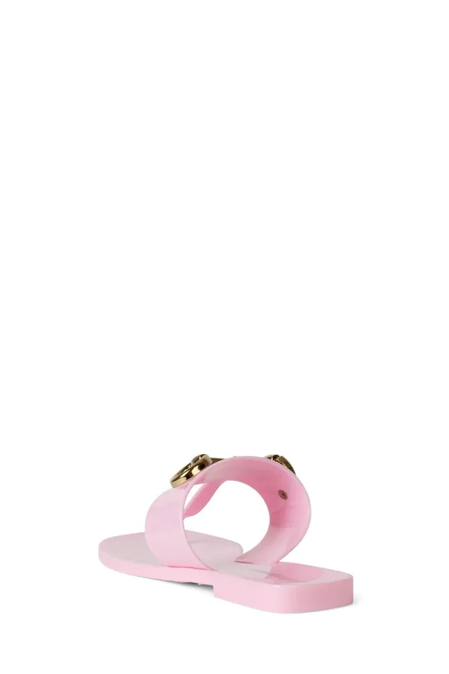 Women Sandals Under 100 Jeffrey Campbell ALILBIT Cream Shiny
