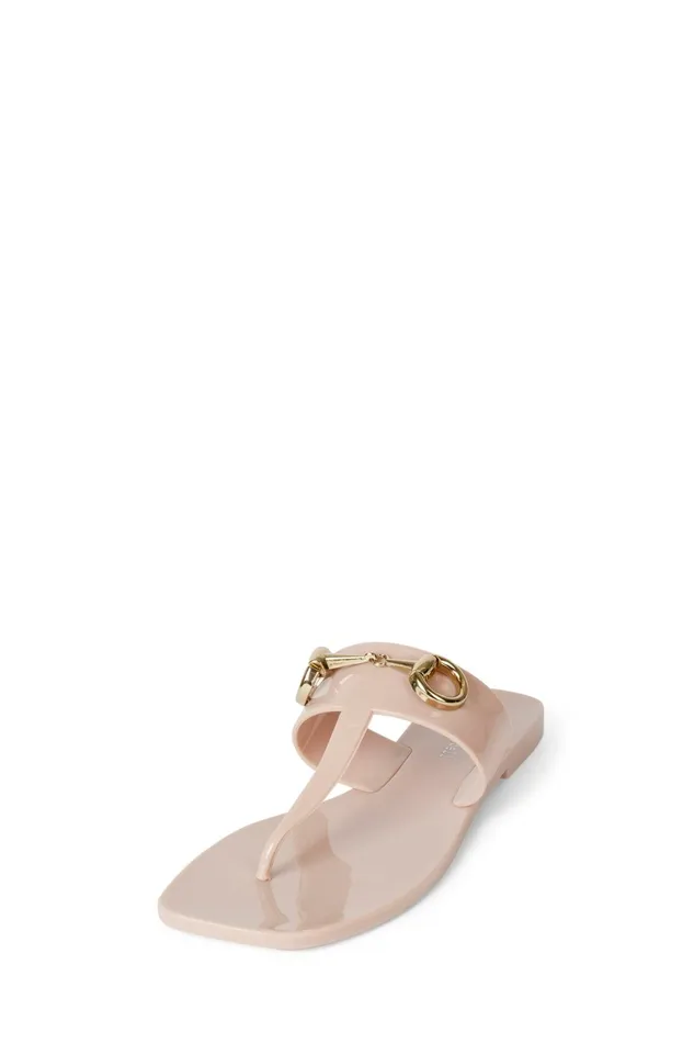 Women Sandals Under 100 Jeffrey Campbell ALILBIT Cream Shiny