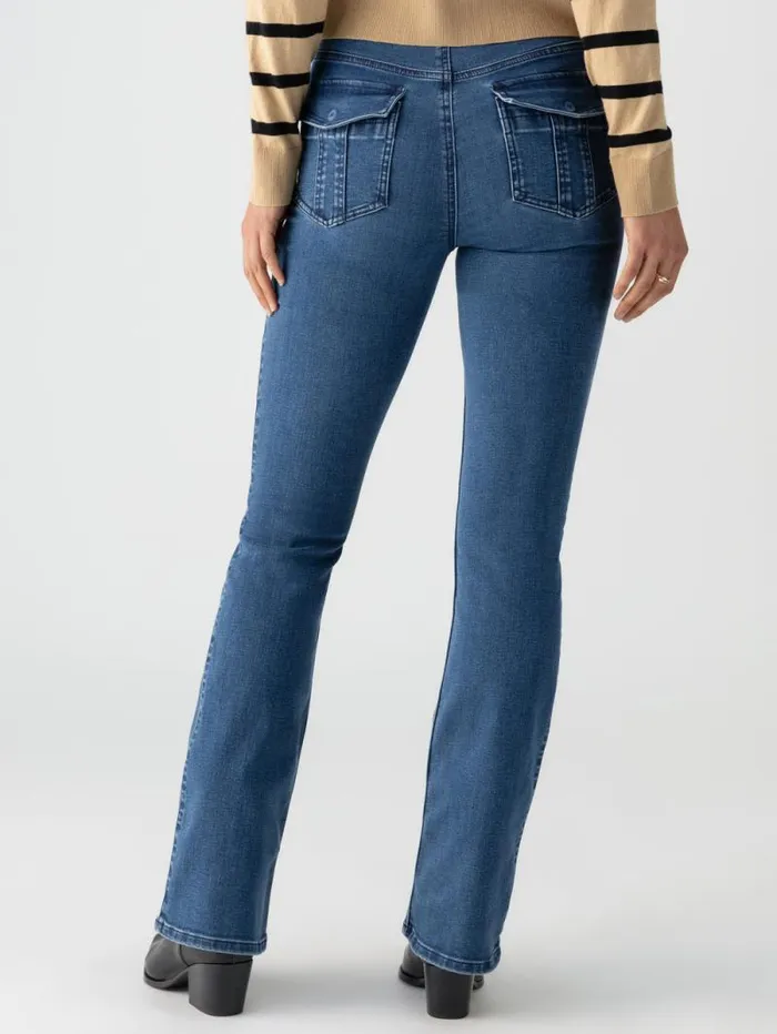 Women Sculpted Hayden Bootcut Standard Rise Denim Pant Lucky Streak Sanctuary Clothing Pants