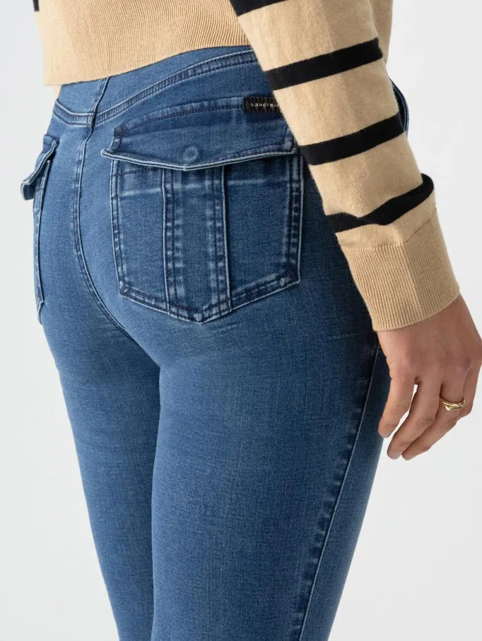 Women Sculpted Hayden Bootcut Standard Rise Denim Pant Lucky Streak Sanctuary Clothing Pants