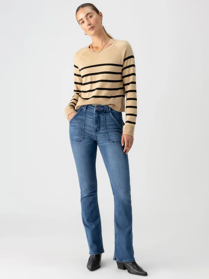 Women Sculpted Hayden Bootcut Standard Rise Denim Pant Lucky Streak Sanctuary Clothing Pants