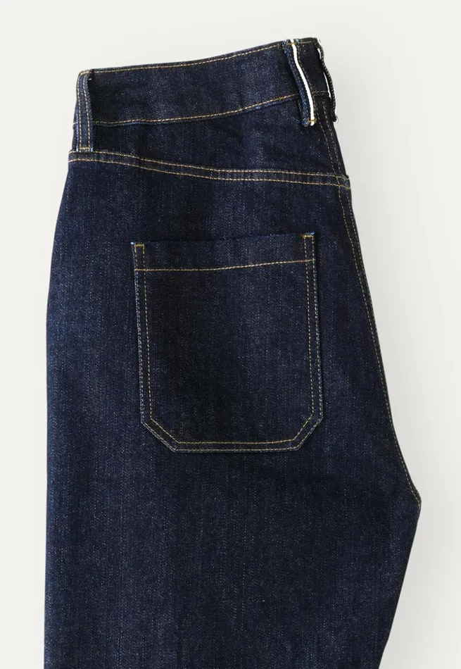 Women Selvedge Jeans Poetry Fashion Trousers and Shorts