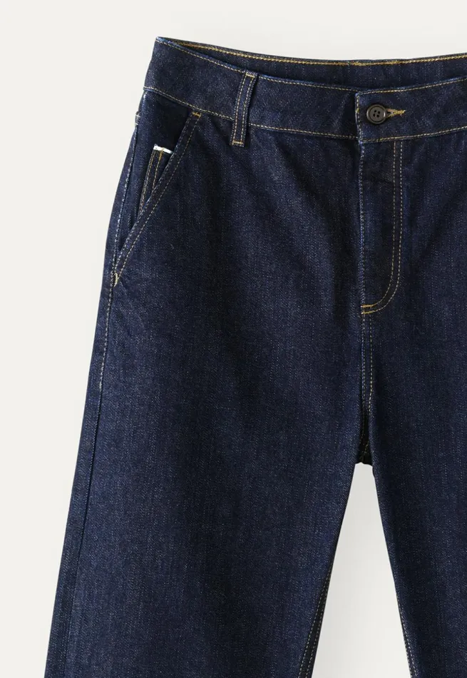 Women Selvedge Jeans Poetry Fashion Trousers and Shorts
