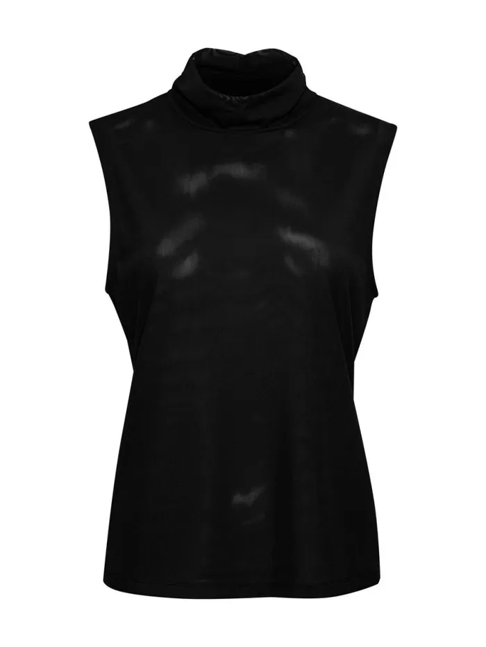 Women Shirred Neck Mesh Tank Black Inclusive Collection Sanctuary Clothing Tees and Tops Women Shirred Neck Mesh Tank Black Inclusive Collection Sanctuary Clothing Tees and Tops