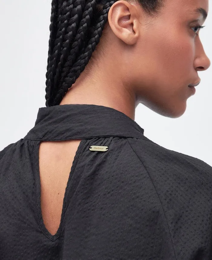 Women Shirts and Blouses Barbour Alberta Blouse Classic Black Women Shirts and Blouses Barbour Alberta Blouse Classic Black