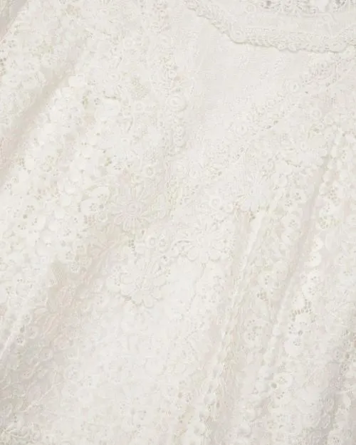 Women Shirts and Tops The Kooples Ecru Lace Top Ecru