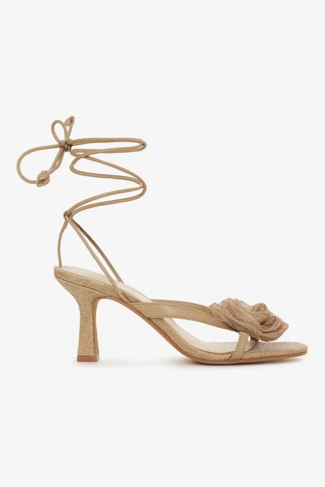 Women Shoes For Love and Lemons Amora Heel Neutral