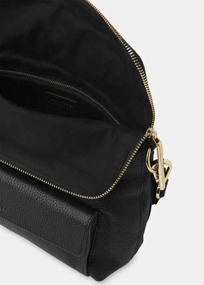 Women Shoulder Bags and Tote Bags Whistles Black Vida Crossbody Bag