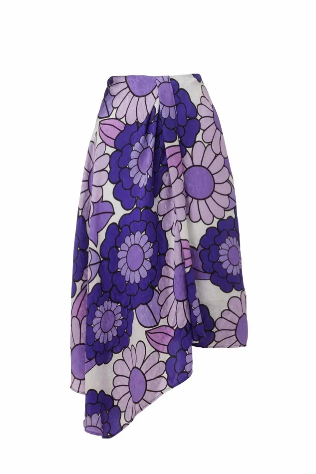 Women Skirts DODO BAR OR Emelie Skirt Lulu Purple Print