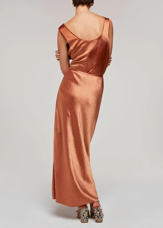 Women Skirts Whistles Bronze Ella Bias Cut Skirt