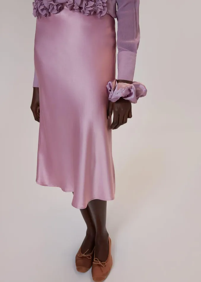 Women Skirts Whistles Lilac Hai Bias Skirt