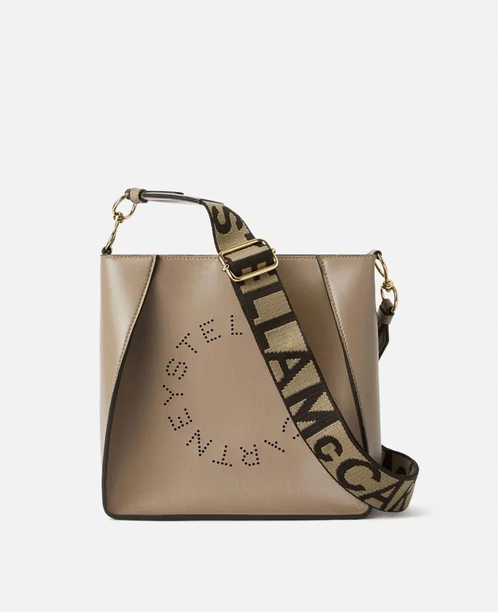 Women Stella Icons Stella McCartney Logo Crossbody Bag Moss