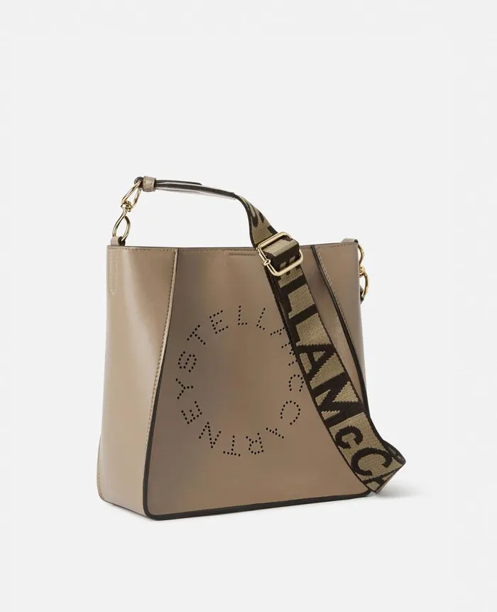 Women Stella Icons Stella McCartney Logo Crossbody Bag Moss