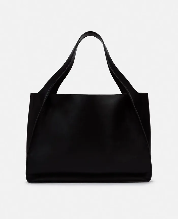 Women Stella Icons Stella McCartney Logo Tote Bag Black