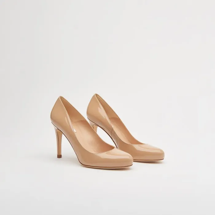 Women Stila Beige Patent Leather Round Toe Courts Beige LKBennett Court Shoes Women Stila Beige Patent Leather Round Toe Courts Beige LKBennett Court Shoes