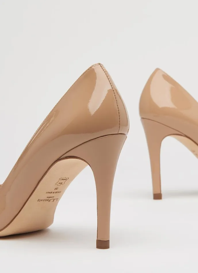 Women Stila Beige Patent Leather Round Toe Courts Beige LKBennett Court Shoes Women Stila Beige Patent Leather Round Toe Courts Beige LKBennett Court Shoes