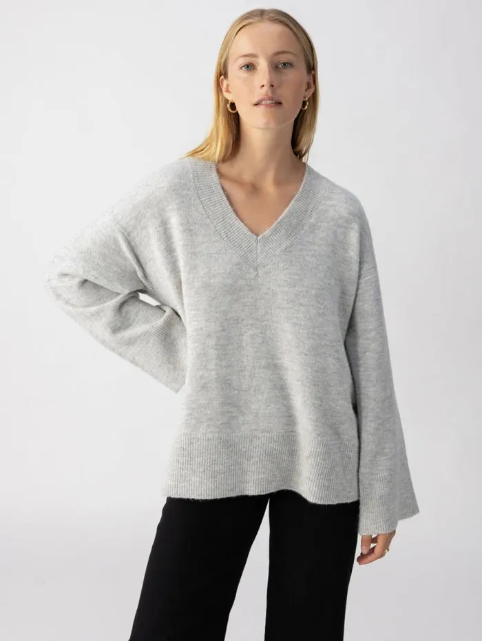 Women Street Chic Sweater Heather Grey Sanctuary Clothing Sweaters and Cardis Women Street Chic Sweater Heather Grey Sanctuary Clothing Sweaters and Cardis