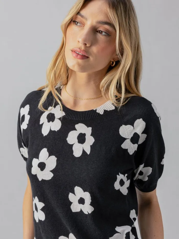 Women Sunny Days Sweater Flower Pop Sanctuary Clothing Sweaters and Cardis