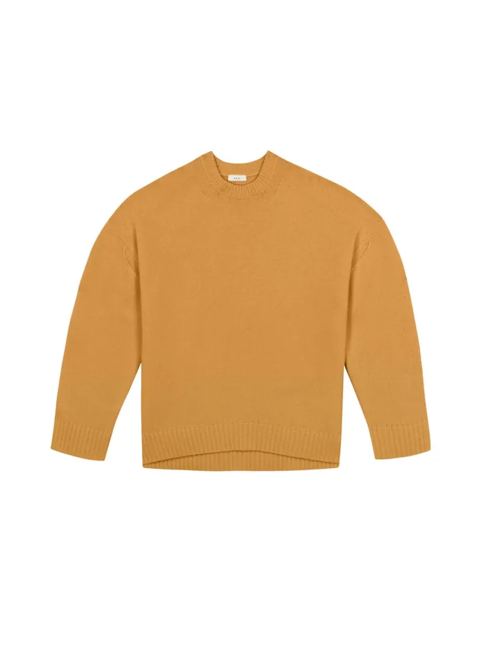 Women Sweaters ALC Ayden Wool Cashmere Sweater Butter Brown