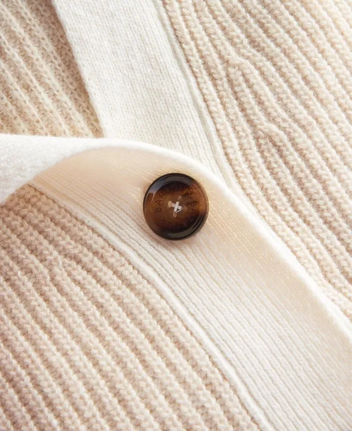 Women Sweaters and Knitwear Barbour Alexandria Cardigan Neutral Women Sweaters and Knitwear Barbour Alexandria Cardigan Neutral