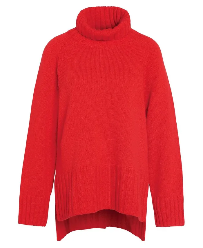 Women Sweaters and Knitwear Barbour Norma Knitted Jumper Blaze Red Women Sweaters and Knitwear Barbour Norma Knitted Jumper Blaze Red
