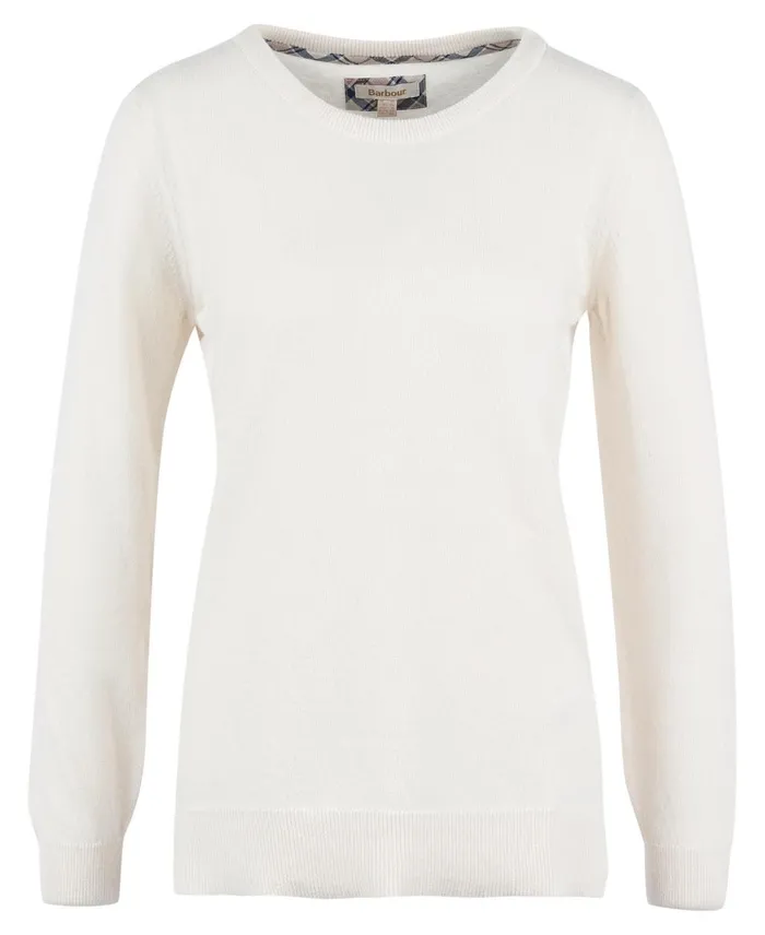 Women Sweaters and Knitwear Barbour Pendle Knitted Jumper Creamfawn