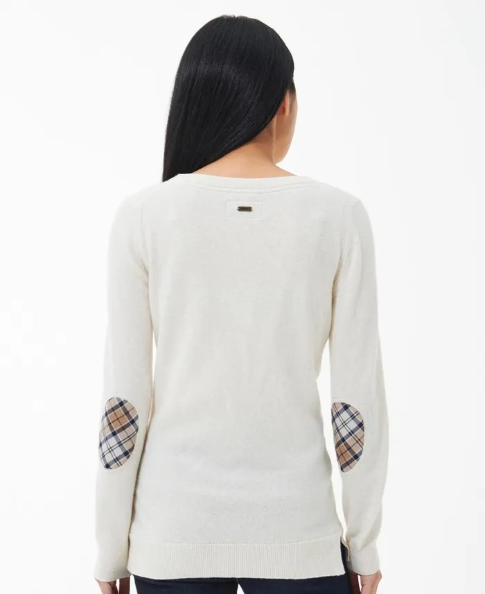 Women Sweaters and Knitwear Barbour Pendle Knitted Jumper Creamfawn