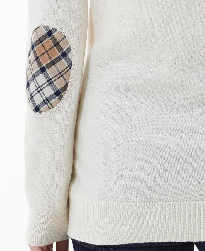 Women Sweaters and Knitwear Barbour Pendle Knitted Jumper Creamfawn